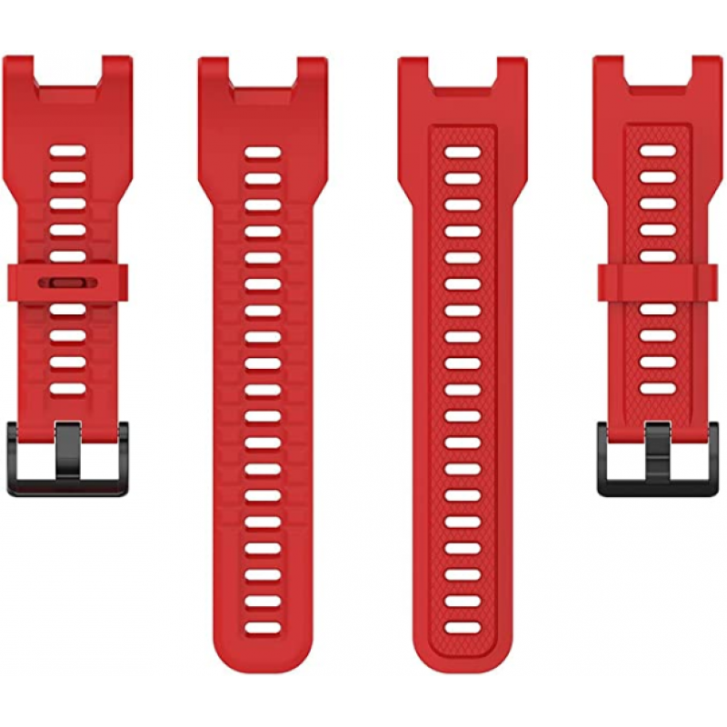 Ανταλλακτικό λουράκι QuickFit Softband Xiaomi Amazfit T-Rex 3 Red Ανταλλακτικό λουράκι QuickFit Softband Xiaomi Amazfit T-Rex 3 Red